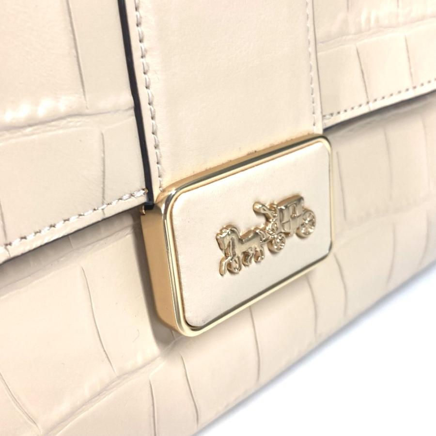 COACH コーチ CE605 馬車金具 グレース ショルダー バッグ 2WAYバッグ 斜め掛け ハンドバッグ ショルダーバッグ. ベージュ【中古】 | COACH | 07