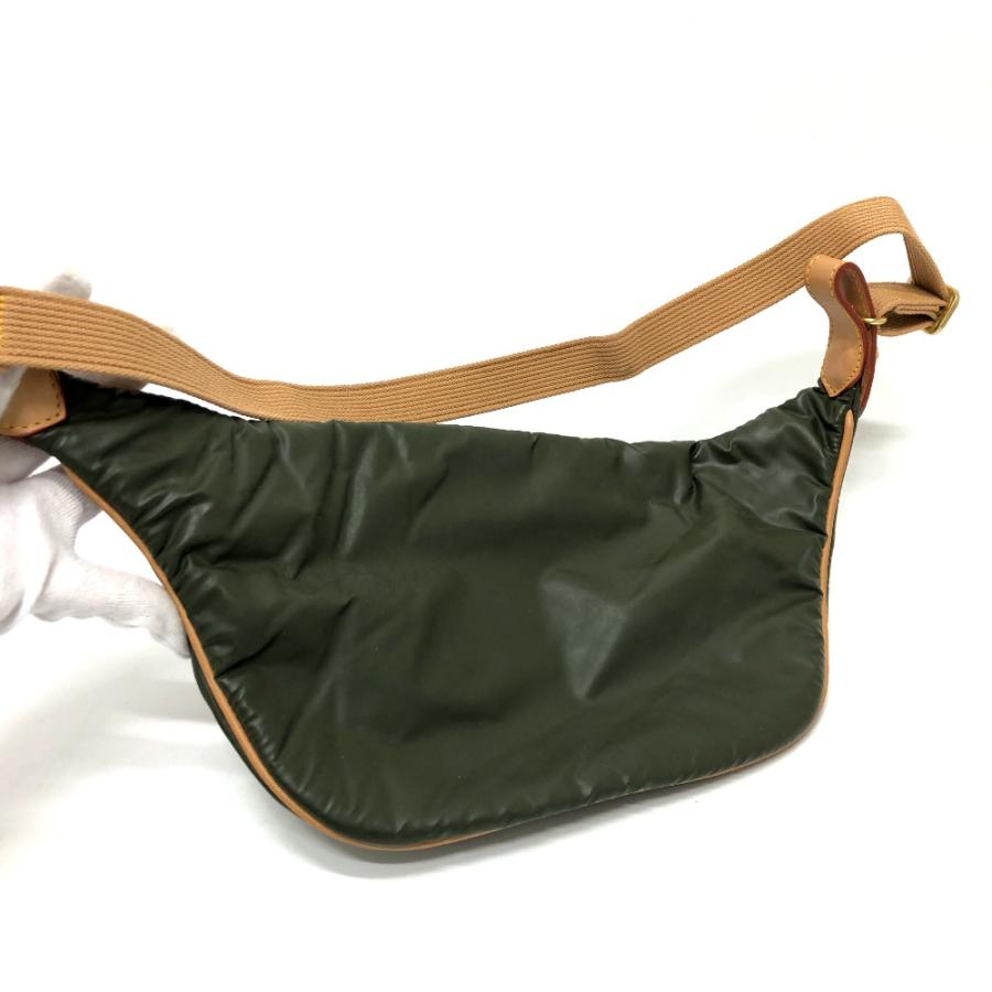 HUNTING WORLD ハンティングワールド ウエストバッグ ウエストポーチ ロゴ ボディバッグ カーキ メンズ【中古】 |  | 01