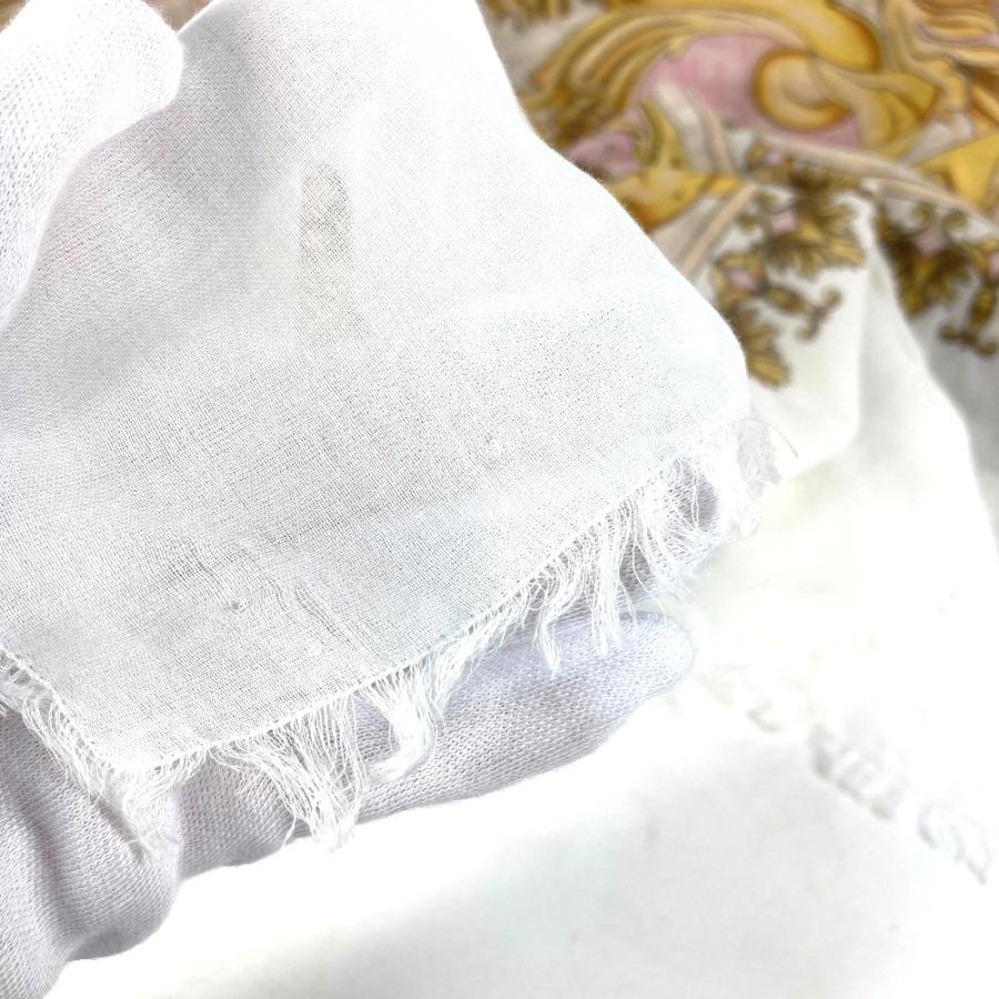 FENDI フェンディ FENDACE フェンダーチェ ズッカ メデューサ ストール シルク100% ヴェルサーチ VERSACE ショール メンズ【中古】 | FENDI | 08