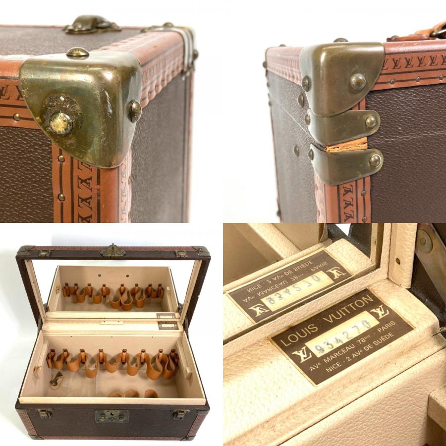 トランク　ブラウン　ヴィンテージ ヴィンテージ トランク ブラウン | アンティーク家具と喫茶