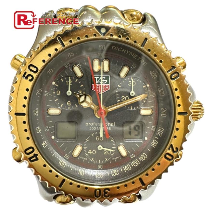 TAG HEUER タグホイヤー CG1122-0 セナモデル クォーツ デイト 時計 腕時計 ウォッチ 腕時計 シルバー/ゴールド メンズ【中古】 | 