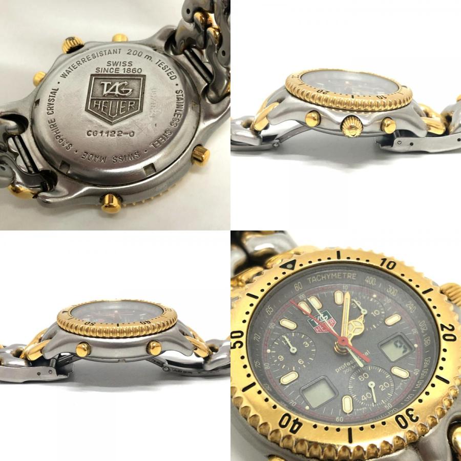 TAG HEUER タグホイヤー CG1122-0 セナモデル クォーツ デイト 時計 腕時計 ウォッチ 腕時計 シルバー/ゴールド メンズ【中古】 |  | 09