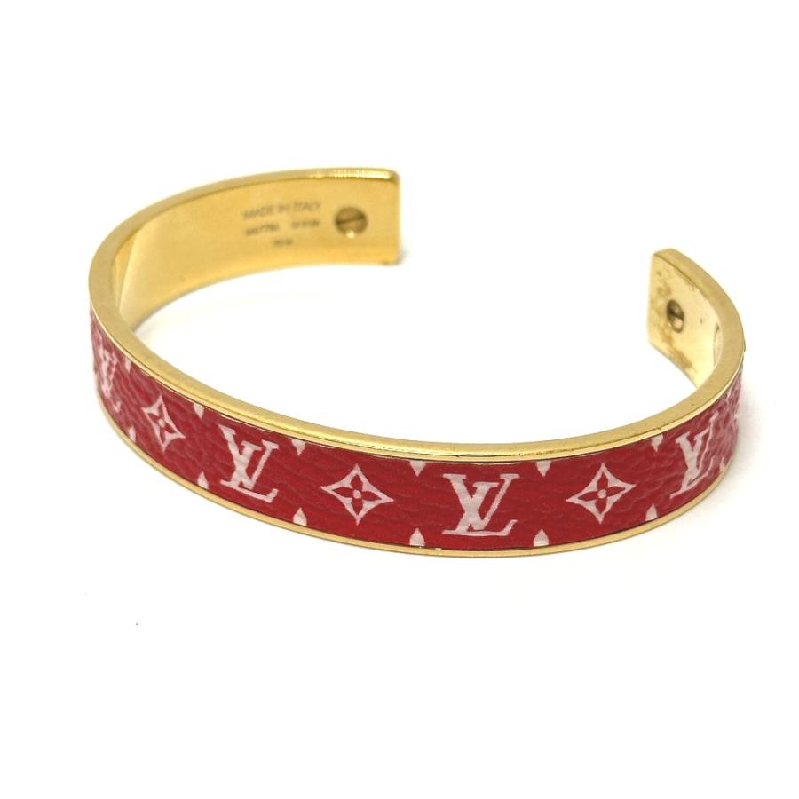美品 ルイヴィトン ジョンク ワイルドLV バングル　ブレスレット Sサイズ LOUIS VUITTON（ルイ・ヴィトン） M67786 ジョンク ワイルド LV