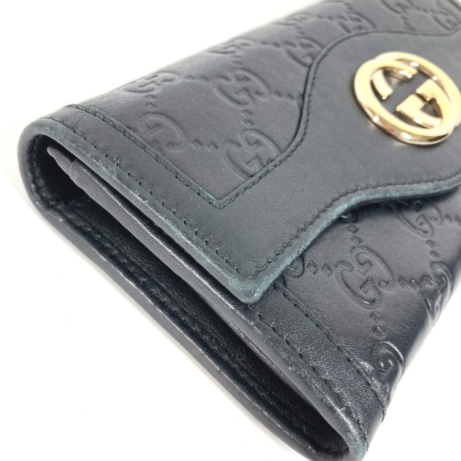 GUCCI（グッチ） 282434 グッチシマ GG フラップ ロングウォレット 長