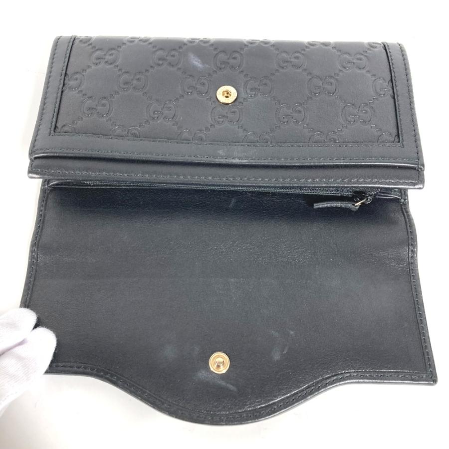 GUCCI（グッチ） 282434 グッチシマ GG フラップ ロングウォレット 長