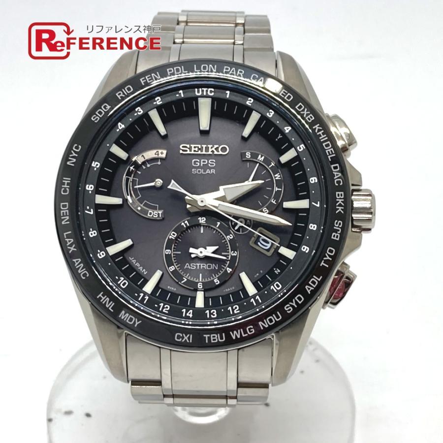 美品 SEIKO セイコー 8X53-0AD0 アストロン  メンズ時計 ウォッチ 腕時計 シルバー メンズ【中古】 | SEIKO