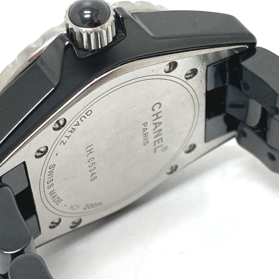 CHANEL シャネル H1634 J12 12P ルビー ウォッチ　レディース時計  腕時計 ブラック レディース【中古】 | CHANEL | 06