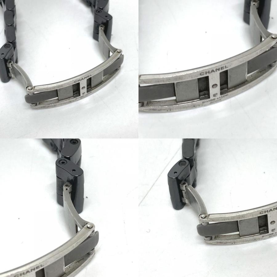 CHANEL シャネル H1634 J12 12P ルビー ウォッチ　レディース時計  腕時計 ブラック レディース【中古】 | CHANEL | 08