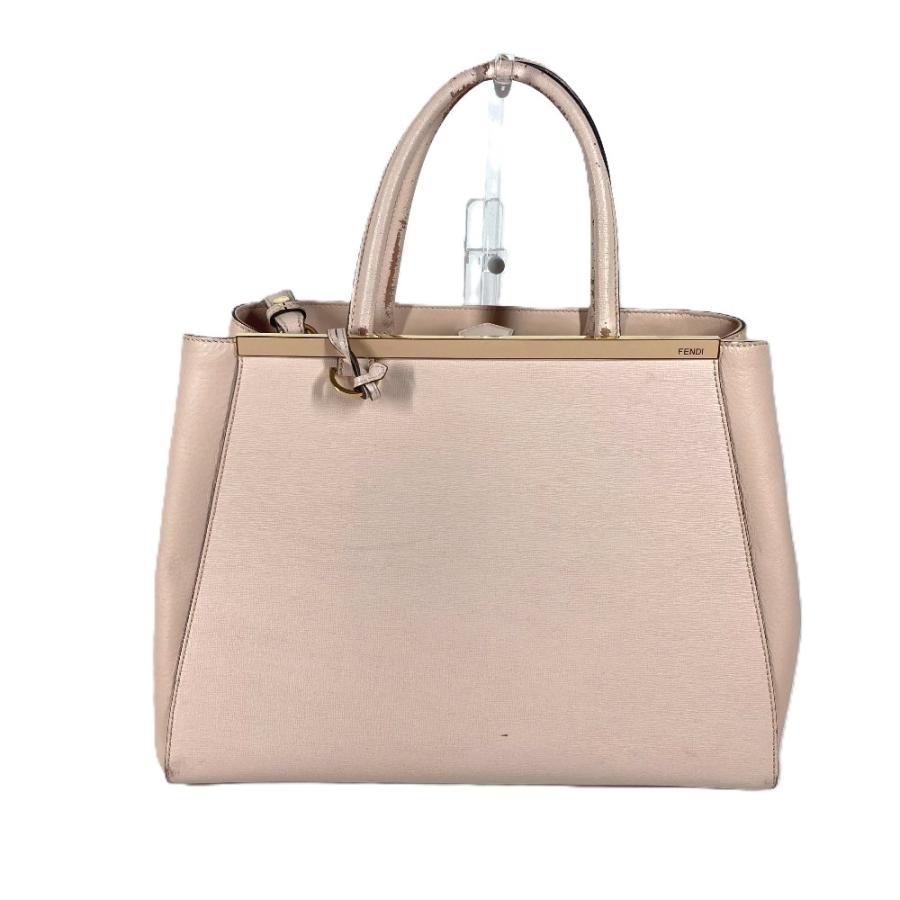 FENDI フェンディ 8BH250  トゥジュール カバン トートバッグ 肩掛け 2WAYバッグ ショルダーバッグ ベージュ レディース【中古】 | FENDI | 01