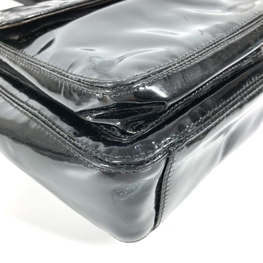 CHANEL シャネル A08036 CC ココマーク ロゴ カバン トートバッグ チェーン ショルダーバッグ ブラック レディース【中古】の画像