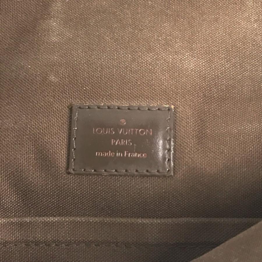 LOUIS VUITTON ルイヴィトン N51211 ブルックリンMM カバン フラップ 斜め掛け ダミエ ショルダーバッグ エベヌ ブラウン 【中古】 | LOUIS VUITTON | 05