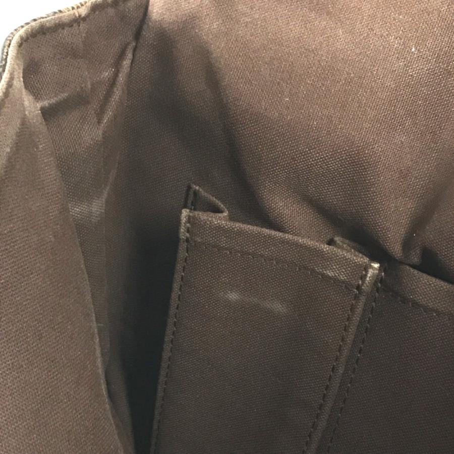 LOUIS VUITTON ルイヴィトン N51211 ブルックリンMM カバン フラップ 斜め掛け ダミエ ショルダーバッグ エベヌ ブラウン 【中古】 | LOUIS VUITTON | 06