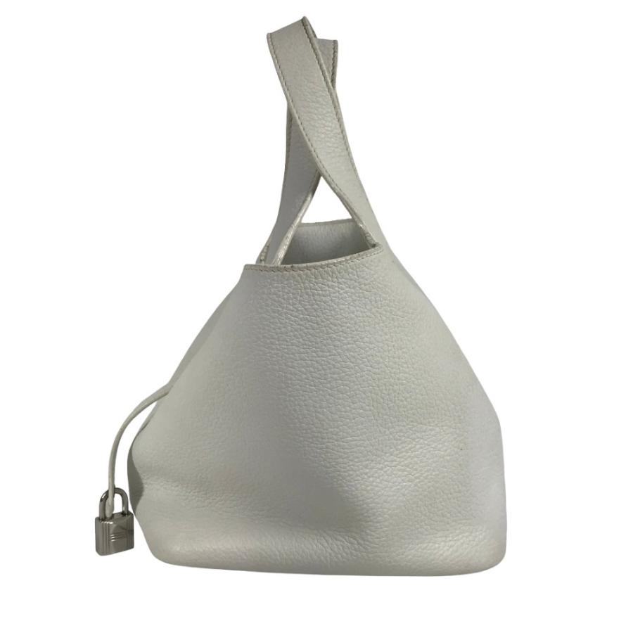 HERMES エルメス ピコタンロック PM ピコタンロックPM カバン トートバッグ ハンドバッグ ホワイト ユニセックス【中古】 | HERMES | 03