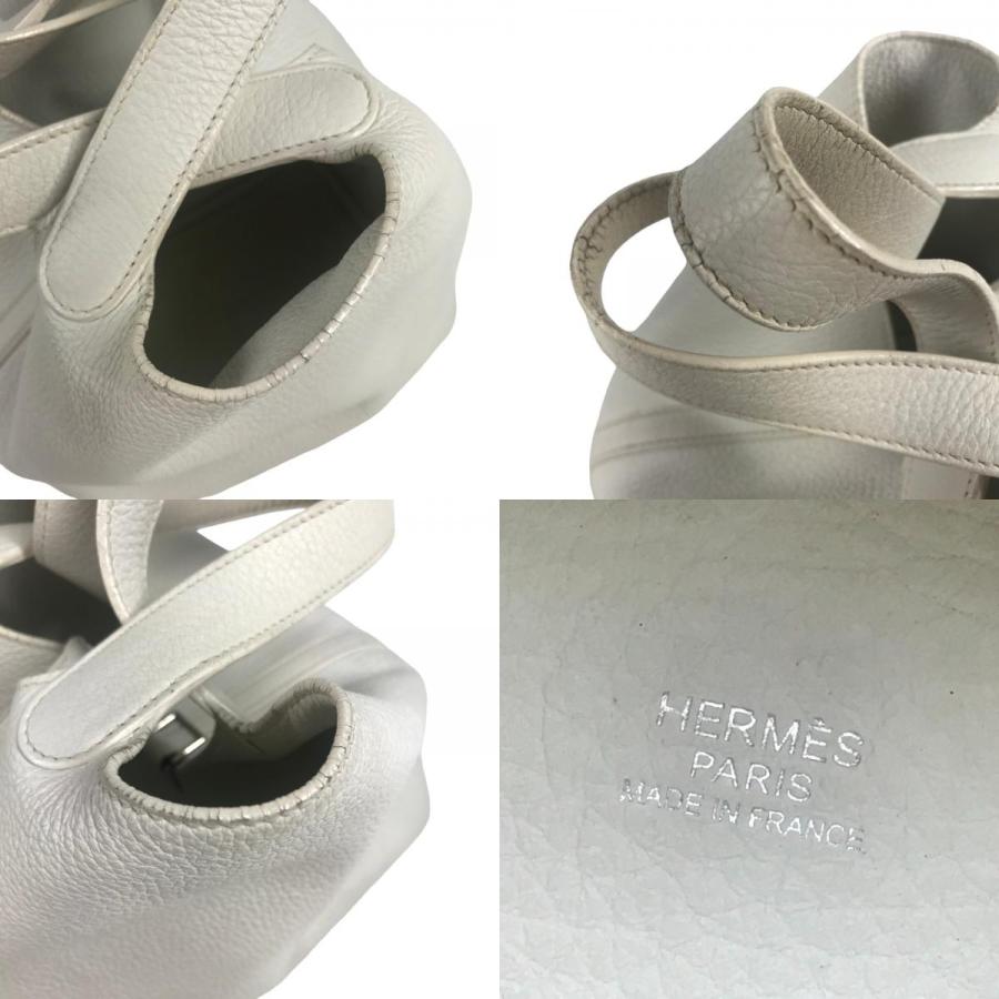 HERMES エルメス ピコタンロック PM ピコタンロックPM カバン トートバッグ ハンドバッグ ホワイト ユニセックス【中古】 | HERMES | 07