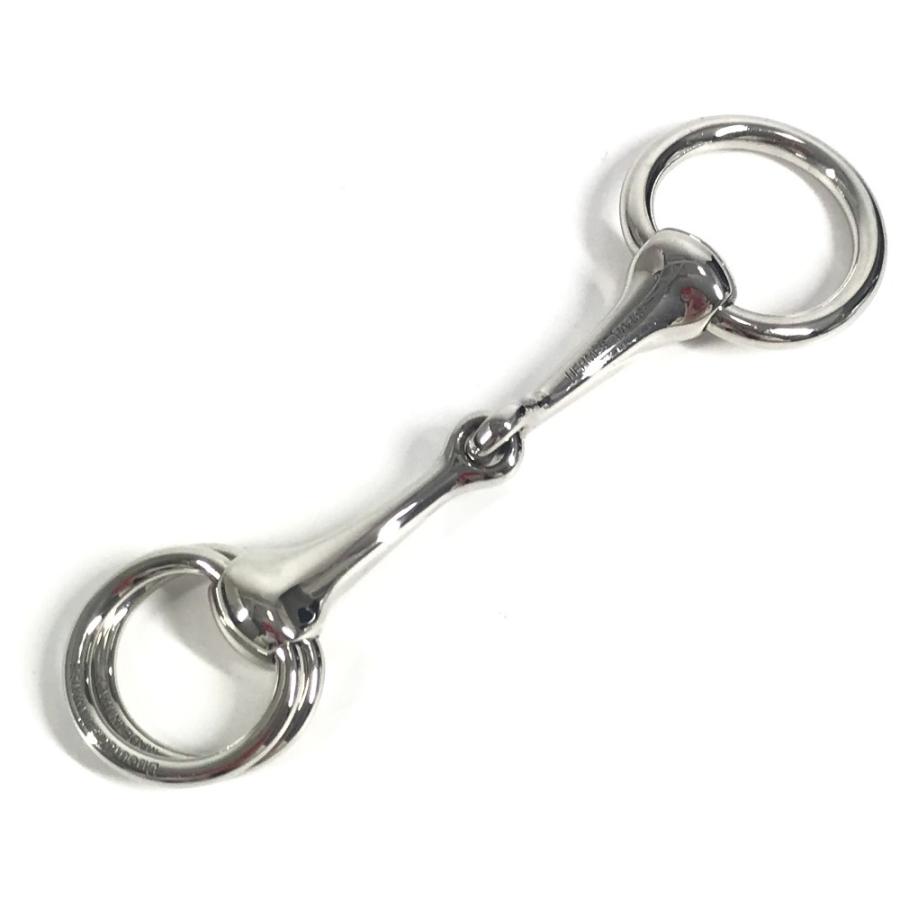 美品 HERMES エルメス モール ロゴ アクセサリー スカーフリング シルバー ユニセックス【中古】 | HERMES | 01