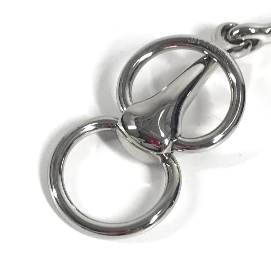 美品 HERMES エルメス モール ロゴ アクセサリー スカーフリング シルバー ユニセックス【中古】 | HERMES | 05