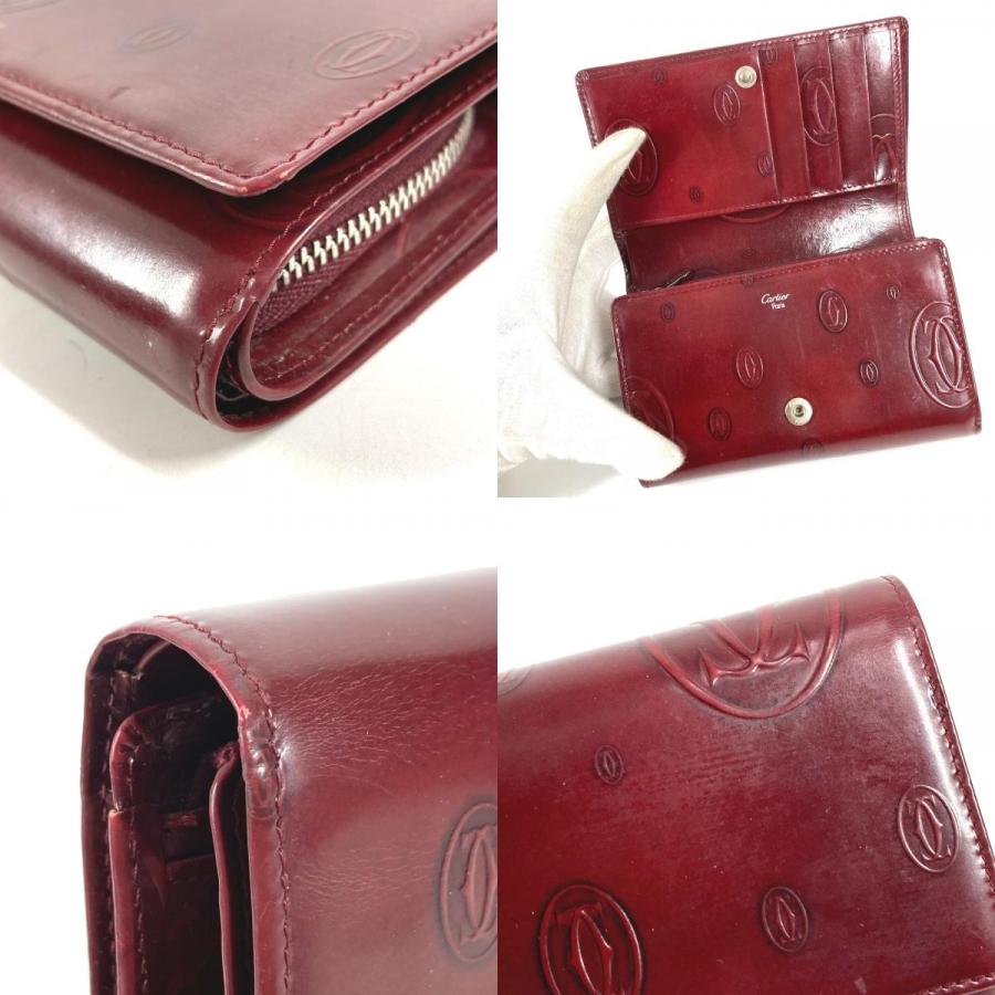 Cartier（カルティエ） ハッピーバースデー ロゴ コンパクトウォレット