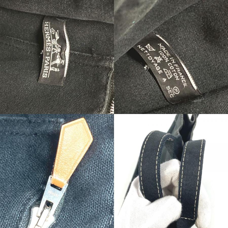 HERMES エルメス ドーヴィルPM ドーヴィル PM カバン トートバッグ ハンドバッグ ブラック ユニセックス【中古】 | HERMES | 08