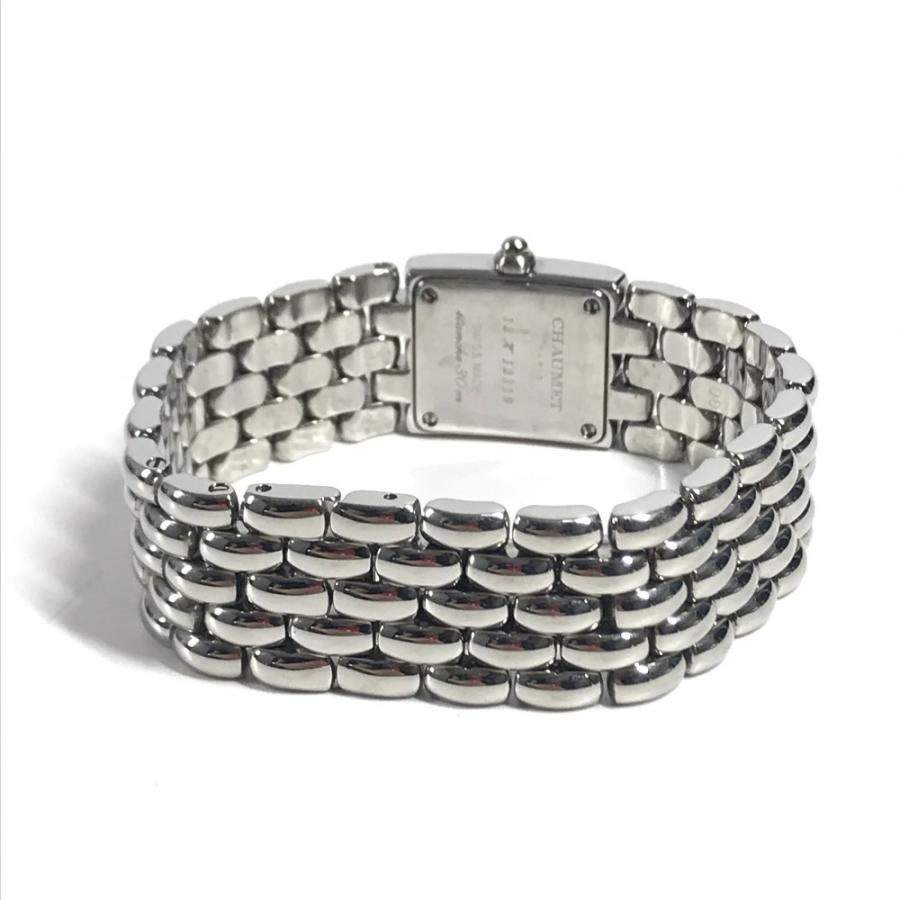 Chaumet ショーメ ケイシス シェル文字盤 ウォッチ 時計 12PD ダイヤモンド ダイヤ ダイヤベゼル 腕時計 シルバー レディース【中古】 | CHAUMET | 04
