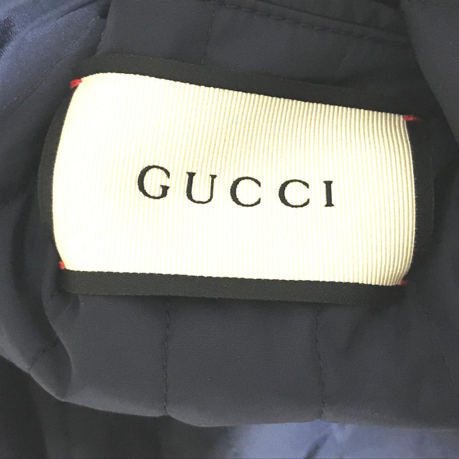 GUCCI グレー ウール ピーコート 楽天市場】GUCCI グッチ 451131 バイカラー シルヴィウェブ