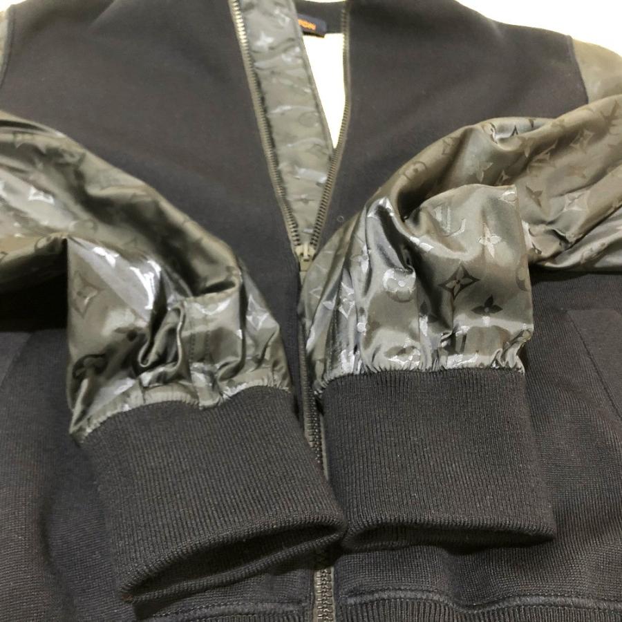 Louis Vuitton ルイヴィトン ニット切替 モノグラムブルゾン 袖モノグラム ブルゾン ネイビー メンズ 中古 L 0507 3 リファレンス コレクション 通販 Yahoo ショッピング