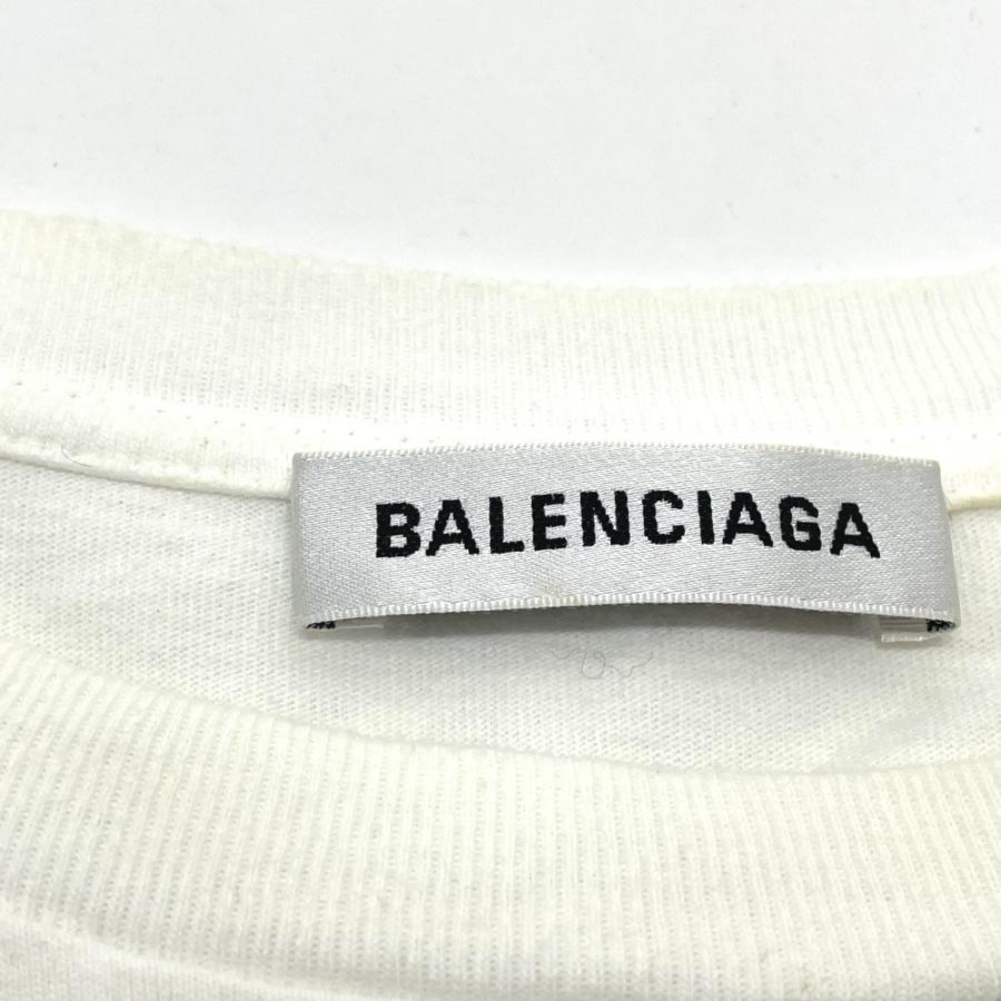BALENCIAGA バレンシアガ 583214 リップスティック 19AW ロゴ 半袖T 