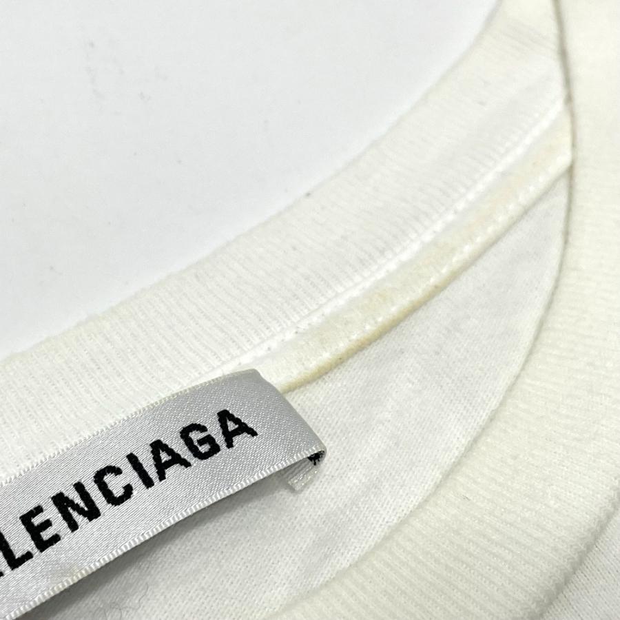 BALENCIAGA バレンシアガ 583214 リップスティック 19AW ロゴ 半袖T 