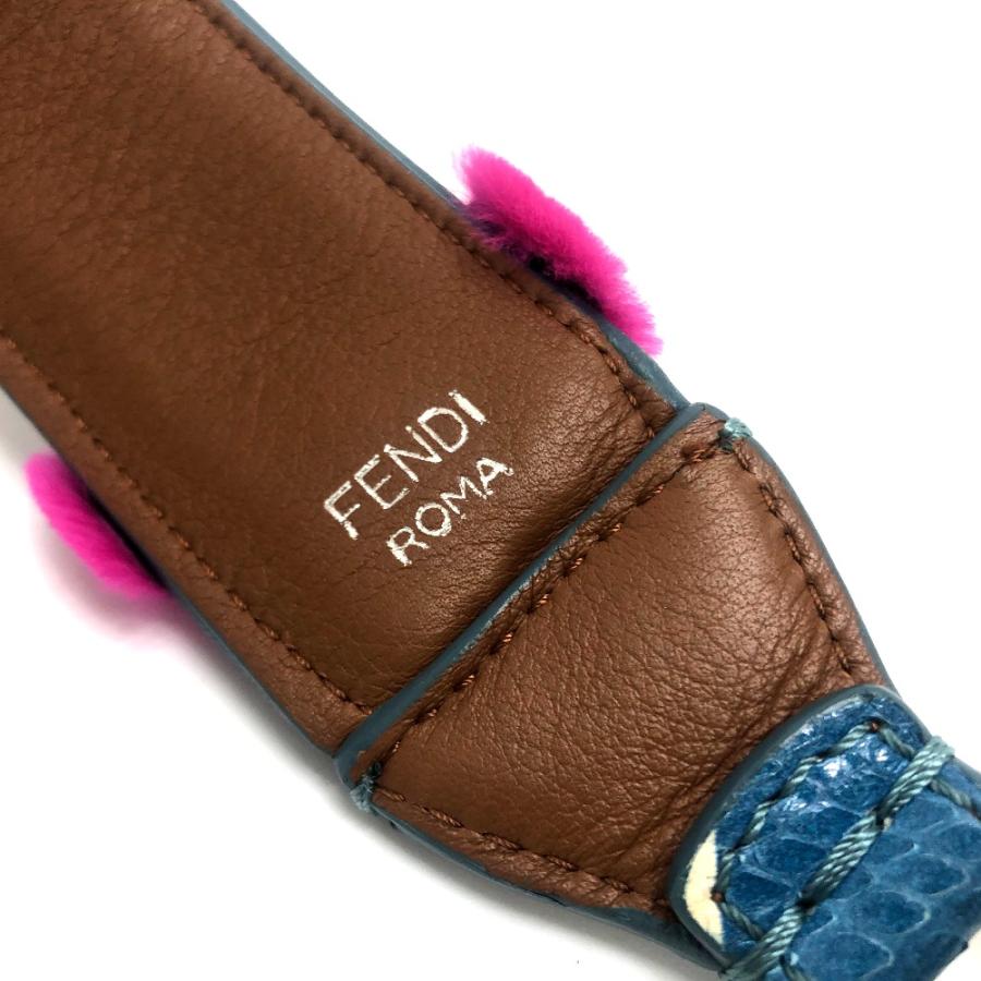 74%OFF!】 FENDI フェンディ ズッカ柄 ショルダーストラップ レザー