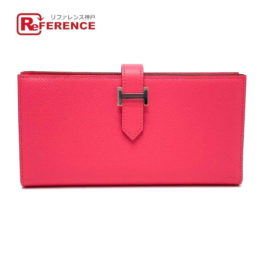 未使用 Hermes エルメス メンズ レディース ベアンスフレ 長財布 長財布 エプソン レディース ローズアザレ L 17 1 リファレンス コレクション 通販 Yahoo ショッピング