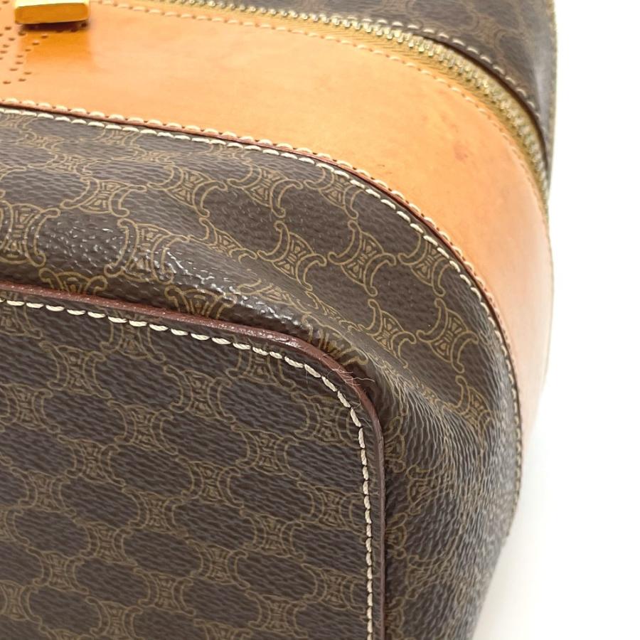 CELINE セリーヌ マカダム ヴィンテージ ハンドバッグ バニティバッグ PVC×レザー レディース | CELINE | 03