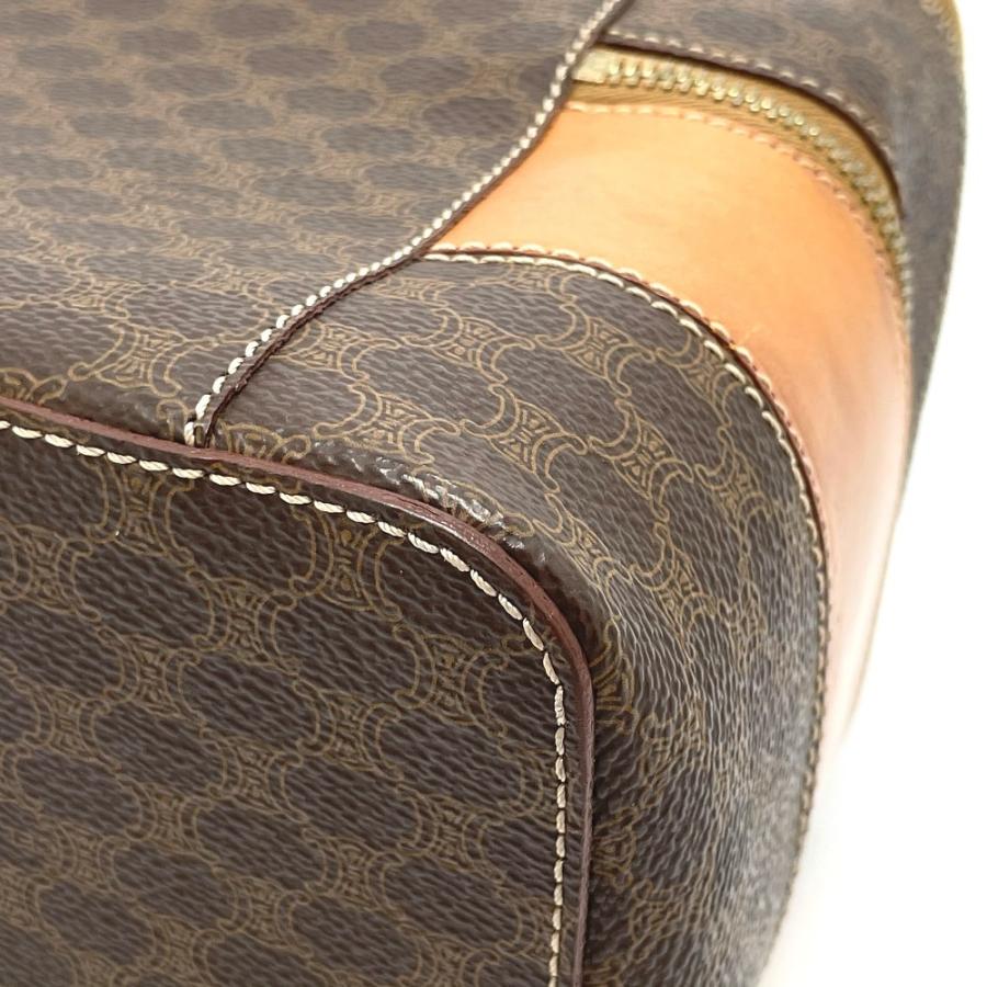 CELINE セリーヌ マカダム ヴィンテージ ハンドバッグ バニティバッグ PVC×レザー レディース | CELINE | 05