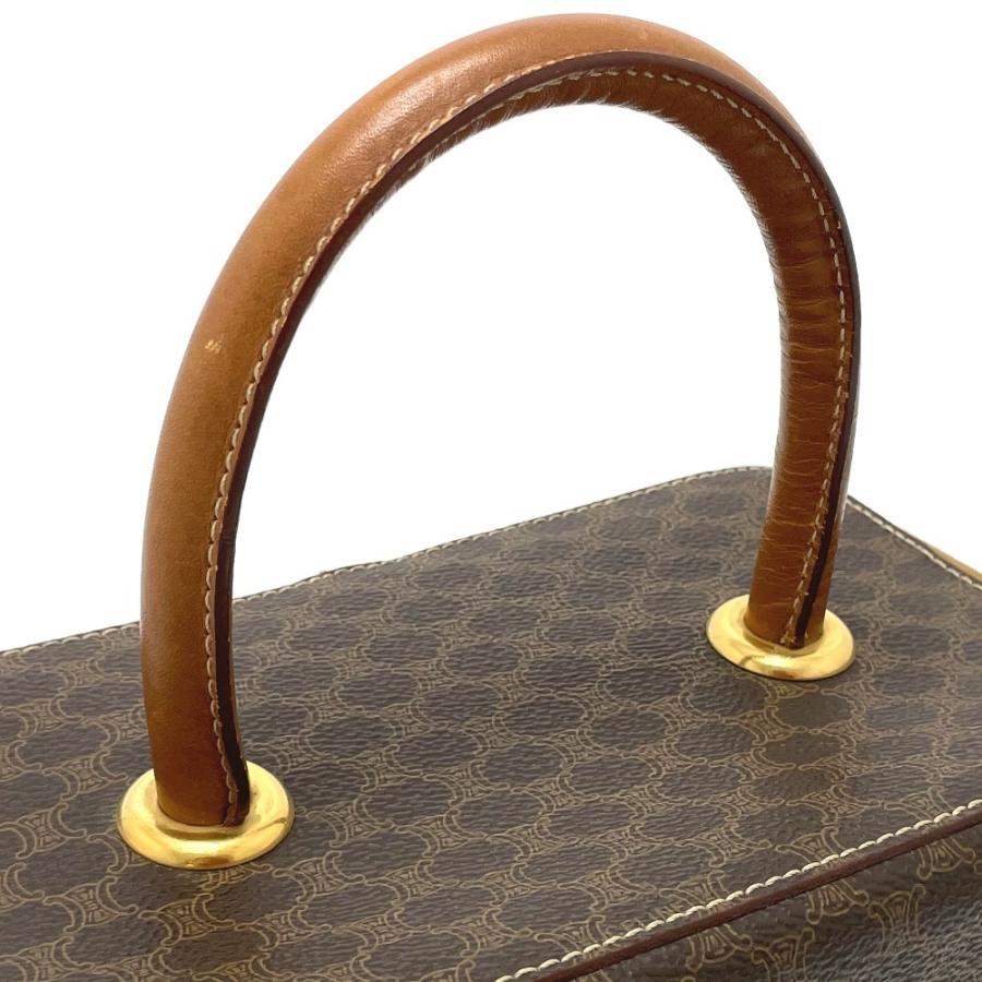 CELINE セリーヌ マカダム ヴィンテージ ハンドバッグ バニティバッグ PVC×レザー レディース | CELINE | 07