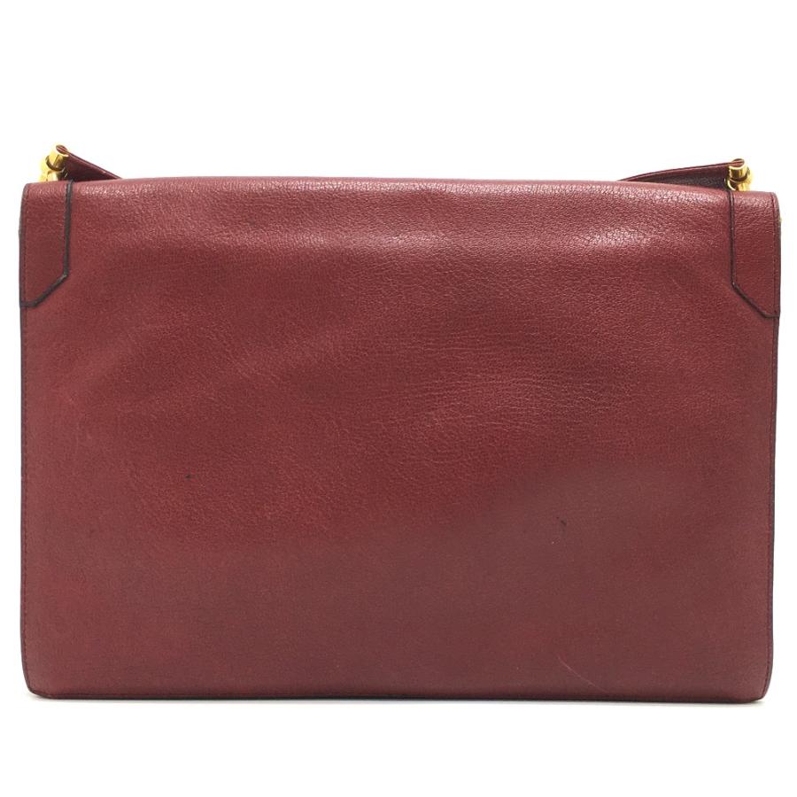 Christian Dior クリスチャンディオール CD金具 オールド ヴィンテージ ショルダーバッグ レザー レッド |  | 01