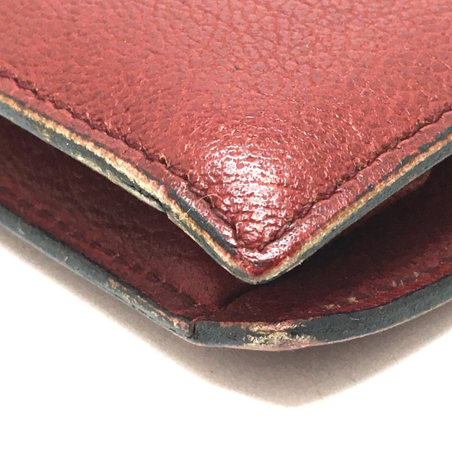 Christian Dior クリスチャンディオール CD金具 オールド ヴィンテージ ショルダーバッグ レザー レッド |  | 02