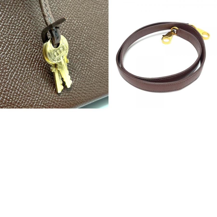 HERMES エルメス ボリード35 2WAY ショルダーバッグ ハンドバッグ レザー □C刻 ブラウン レディース【中古】 | HERMES | 09