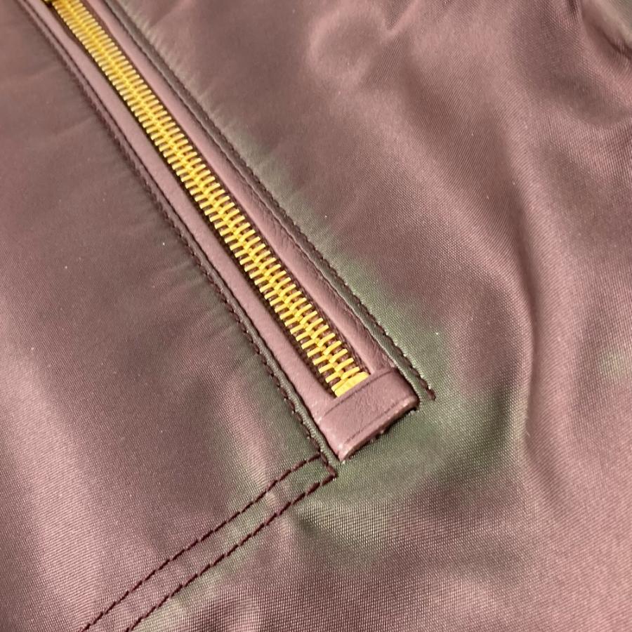 PRADA プラダ BR4354 セミショルダー バッグ カバン 肩掛け ショルダーバッグ ロゴプレート トートバッグ パープル レディース【中古】 | PRADA | 06