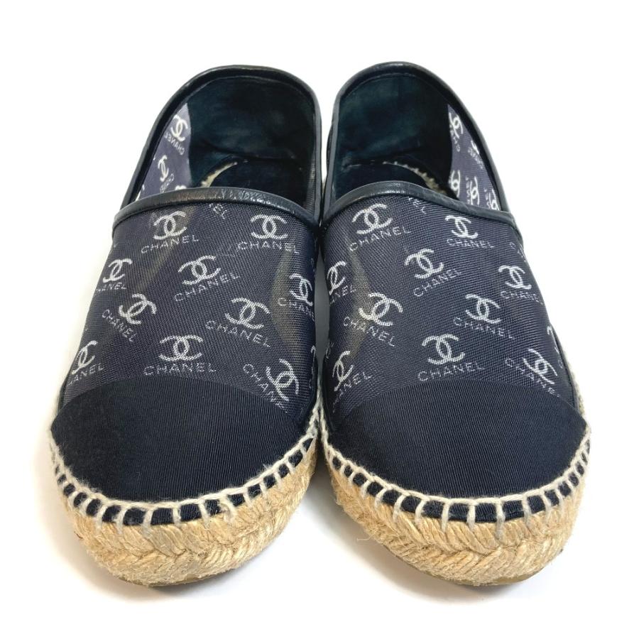 シャネルココマークエスパドリーユスリッポンジュース