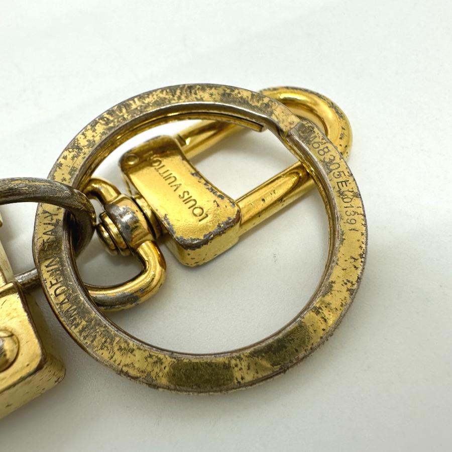 LOUIS VUITTON ルイヴィトン M68305 モノグラム ポルトクレ マルプリズム キーホルダー キーリング GP ゴールド メンズ【中古】 | LOUIS VUITTON | 09