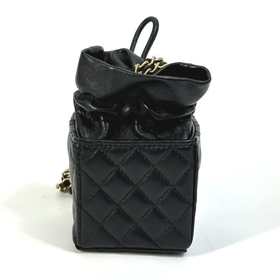 シャネル キャミソール ココマーク バックリボン シアー レース