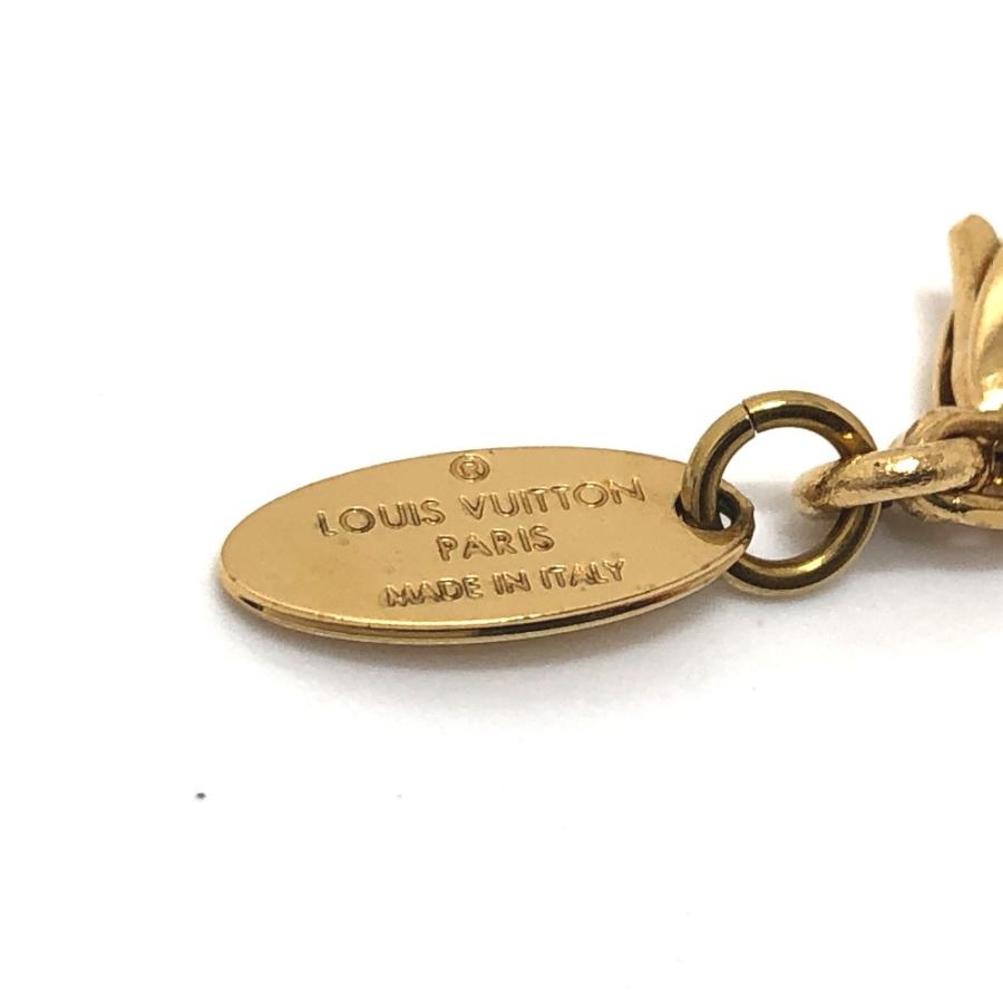 LOUIS VUITTON ルイヴィトン M67068 パンダンティフ ラブレターズ チェーン アクセサリー ラインストーン ネックレス ゴールド【中古】 | LOUIS VUITTON | 05