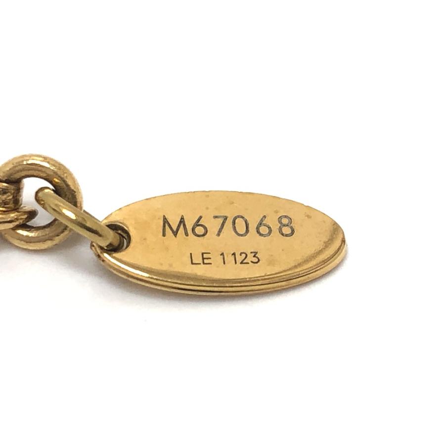 LOUIS VUITTON ルイヴィトン M67068 パンダンティフ ラブレターズ チェーン アクセサリー ラインストーン ネックレス ゴールド【中古】 | LOUIS VUITTON | 06