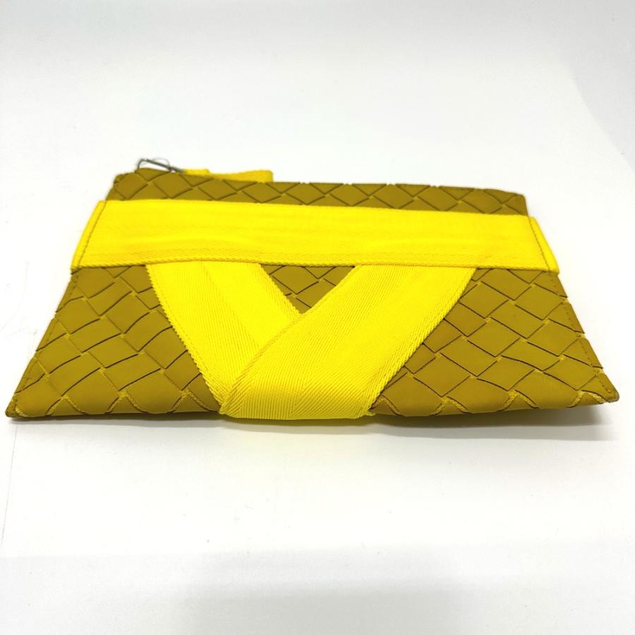ボッテガヴェネタ BOTTEGA VENETA イントレチャート ポーチ Vロゴ 