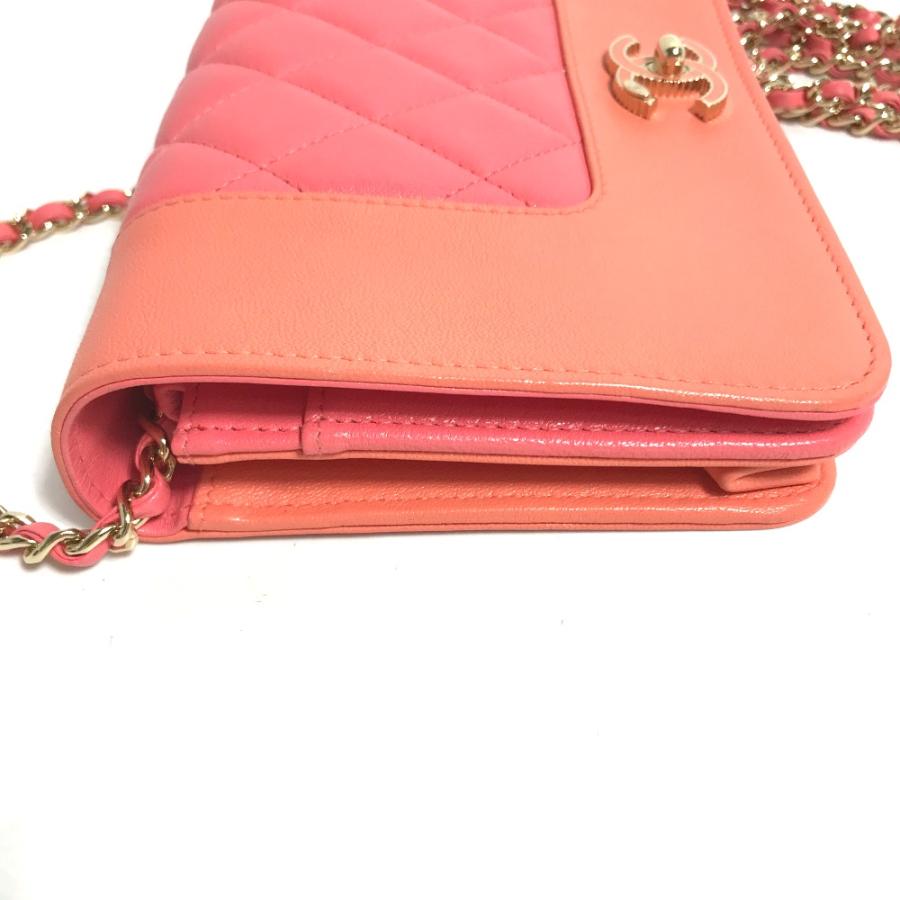 n*a様 【CHANEL マドモアゼル 長財布 ピンク 】 CHANEL（シャネル） A80972 マドモアゼル チェーンウォレット 長財布