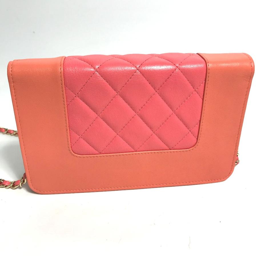 CHANEL シャネル A80972 マドモアゼル チェーンウォレット 長財布 CC 