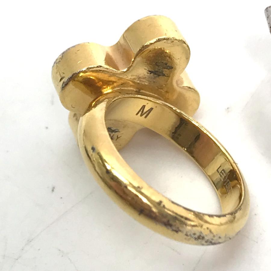 LOUIS VUITTON ルイヴィトン  M65247 バーグ・ラブレターズ ラインストーン 2点セット アクセサリー ラインストーン リング・指輪 【中古】 | LOUIS VUITTON | 04