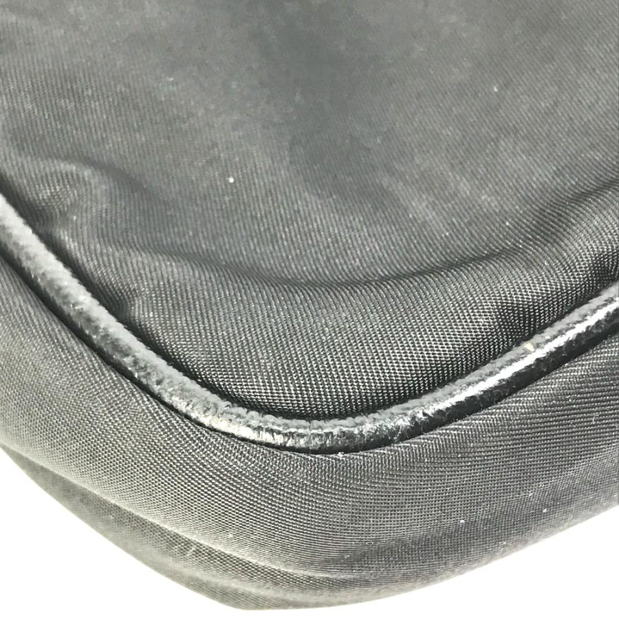 PRADA プラダ トライアングルロゴ 三角ロゴ プレート ハンドバッグ カバン ビジネスバッグ ブラック メンズ【中古】 | PRADA | 04