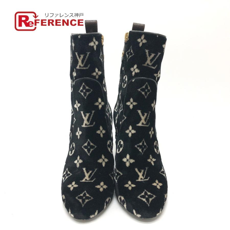 LOUIS VUITTON ルイヴィトン 1A95Y アンクルブーツ シルエットライン 