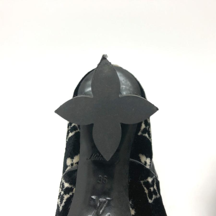 LOUIS VUITTON ルイヴィトン 1A95Y アンクルブーツ シルエットライン 