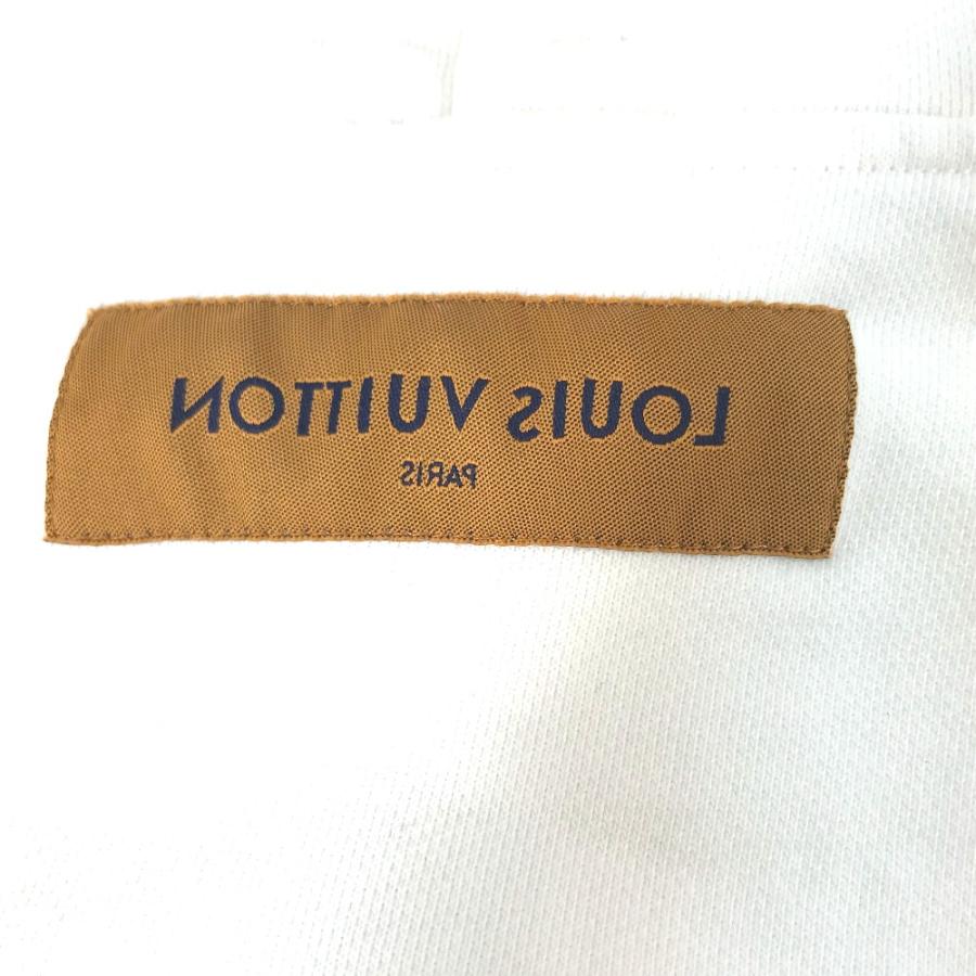 美品 LOUIS VUITTON ルイヴィトン ステープルズエディション インサイドアウト 長袖 トップス  フーディ パーカー ホワイト【中古】 | LOUIS VUITTON | 04