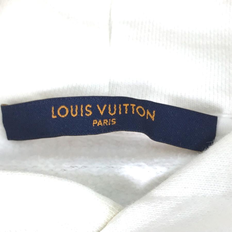 美品 LOUIS VUITTON ルイヴィトン ステープルズエディション インサイドアウト 長袖 トップス  フーディ パーカー ホワイト【中古】 | LOUIS VUITTON | 05